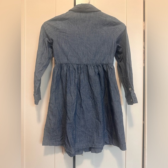 Brooks Brothers Chambray Cotton Denim Shirt Kids Dress Size 10 - Picture 4 of 7
